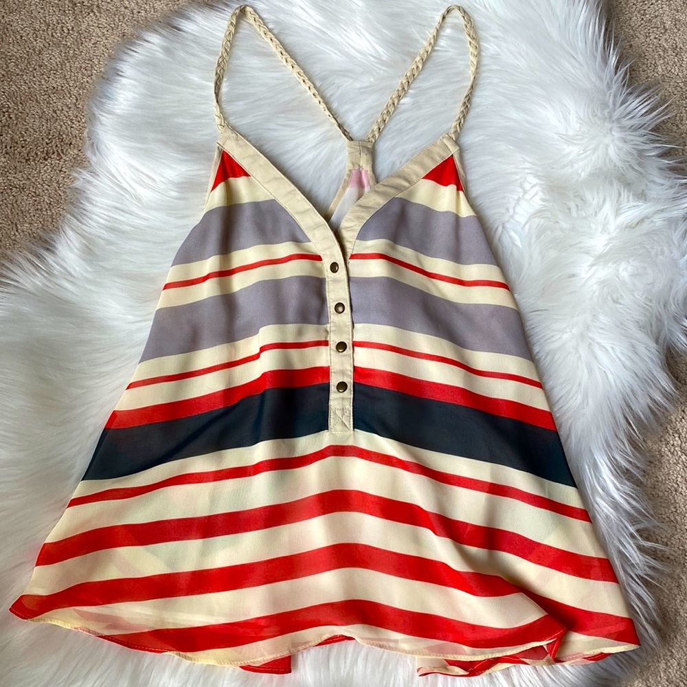 Spaghetti Strap Colored Tank